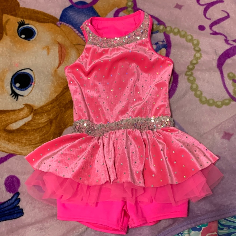 Weissman pink girls costume